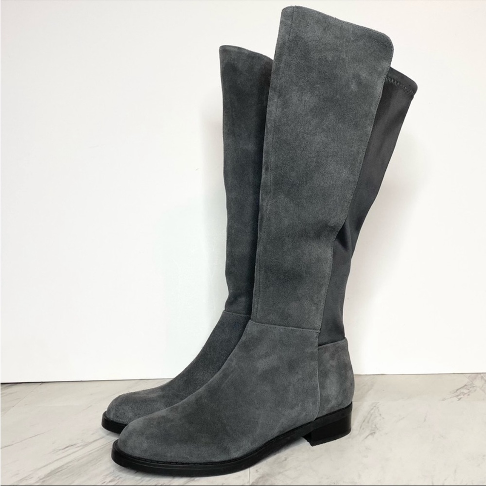 Blondo Ellie Knee High Gray Waterproof Boots